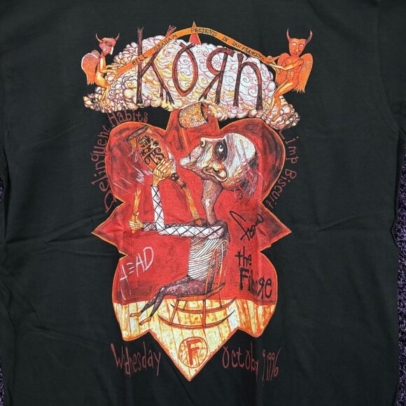 Korn Self- Incineration Rock T-shirt size large - Picture 2 of 4